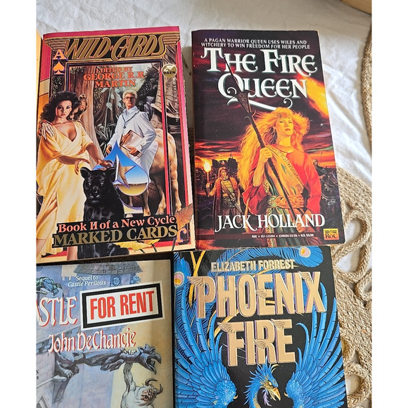 Lot of 8 Mixed Authors Romance Fantasy Science Fiction Paperback Novel Books - Picture 3 of 6